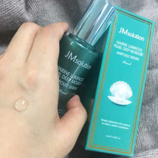 JM솔루션 청광 마린 진주 딥 모이스처 앰플 세럼 펄 — 5점을 준 리뷰어가 2018년 12월 올린 사용 사진