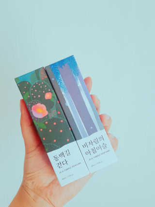 르플랑 제주 패브릭 퍼퓸 60ml 8종 — 5점을 준 리뷰어가 2018년 10월 올린 사용 사진