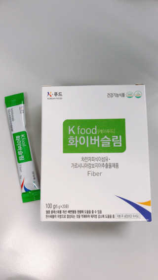 두루원 똥기사의 Kfood 화이버슬림 — 4.67점을 준 리뷰어가 2018년 7월 올린 사용 사진