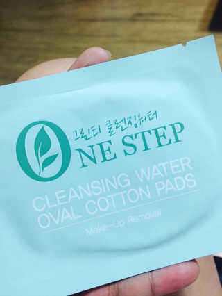 코튼클라우드나인 그린티 클렌징워터 코튼패드 — 4점을 준 리뷰어가 2016년 9월 올린 사용 사진
