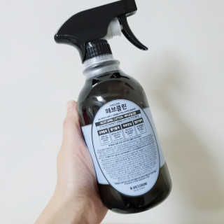 더블유드레스룸 페브클린 500ml — 5점을 준 리뷰어가 2018년 11월 올린 사용 사진