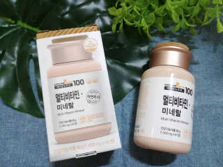 [메이준뉴트리] 멀티비타민and미네랄 1병, 1개월 분 — 5점을 준 리뷰어가 2018년 7월 올린 사용 사진