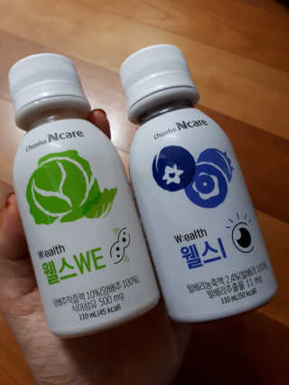 천호엔케어 간편하게 마시는 헬시 드링크, 웰스 — 3.33점을 준 리뷰어가 2018년 11월 올린 사용 사진
