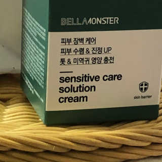 벨라몬스터 센서티브 케어 솔루션 톳크림 — 5점을 준 리뷰어가 2019년 3월 올린 사용 사진