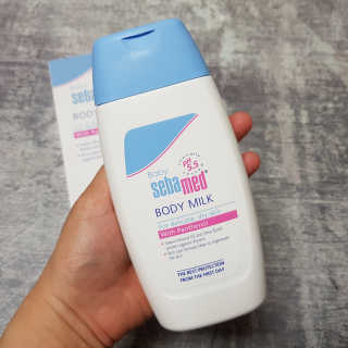 세바메드 베이비 바디밀크 200ml — 5점을 준 리뷰어가 2019년 12월 올린 사용 사진