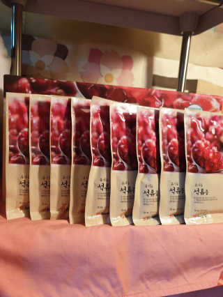 [하이헬스] 정말 진하고 맛있는 유기농 석류즙 30포 — 5점을 준 리뷰어가 2019년 11월 올린 사용 사진