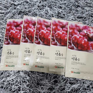 [하이헬스] 정말 진하고 맛있는 유기농 석류즙 30포 — 5점을 준 리뷰어가 2019년 11월 올린 사용 사진