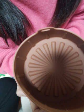에어프라이어 전용 실리콘 조리용기 에프팟 — 5점을 준 리뷰어가 2019년 12월 올린 사용 사진