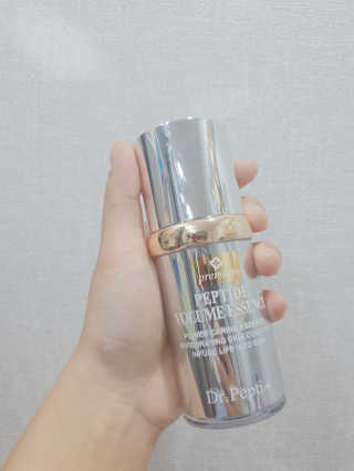 닥터펩티 펩타이드 볼륨 에센스 프리미엄 40ml — 3.83점을 준 리뷰어가 2018년 11월 올린 사용 사진