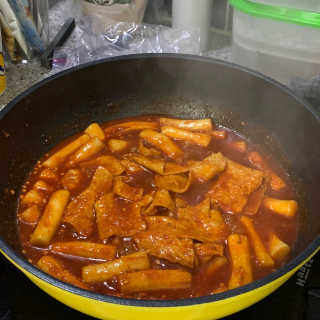 화곡미담 옛날 떡볶이 — 5점을 준 리뷰어가 2020년 3월 올린 사용 사진