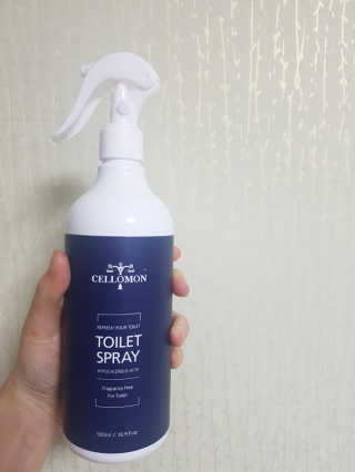 셀로몬 토일렛 스프레이 500ml — 4점을 준 리뷰어가 2018년 5월 올린 사용 사진
