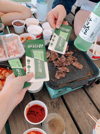 헛개컨디션 피크닉과 축제의 필수템, 헛개 컨디션 — 4.5점을 준 리뷰어가 2019년 8월 올린 사용 사진