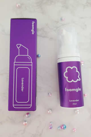 폼글 I foamgle [폼글] 거품가글 50ml 3종 - 민트, 라벤더, 라즈베리 — 4.5점을 준 리뷰어가 2019년 11월 올린 사용 사진