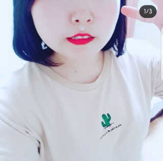 포렌코즈 글램 얼루어 립 크레용 — 4.83점을 준 리뷰어가 2017년 7월 올린 사용 사진
