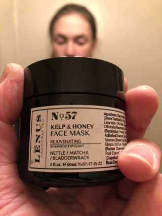 Nọ57 HONEY KELP FACE MASK | 잔잔한 — 4점을 준 리뷰어가 2018년 1월 올린 사용 사진