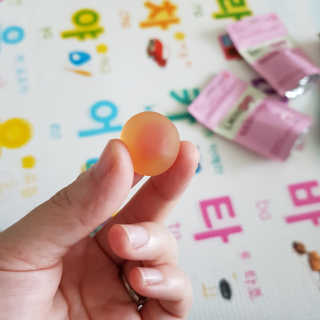 락토조이 구미젤리 복숭아맛 — 5점을 준 리뷰어가 2019년 10월 올린 사용 사진