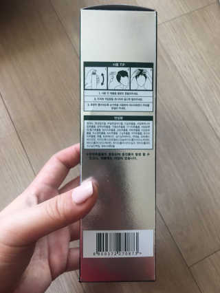 다슈코리아 다슈 안티 헤어로스 허브 헤어토닉 — 3.67점을 준 리뷰어가 2018년 2월 올린 사용 사진