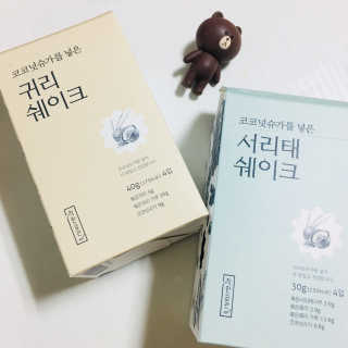 착한습관 귀리쉐이크와 서리태쉐이크 — 5점을 준 리뷰어가 2018년 8월 올린 사용 사진