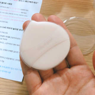 젤리팜 마이크로셀 실리콘퍼프 피치,오렌지 — 5점을 준 리뷰어가 2019년 5월 올린 사용 사진