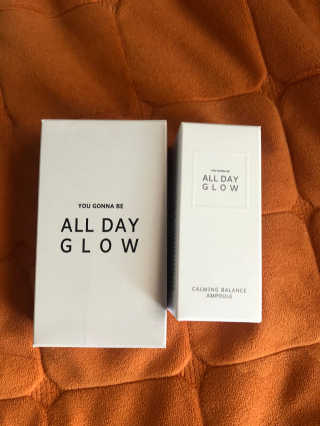 ALL DAY GLOW [올 데이 글로우] 카밍 밸런스 앰플 30ml — 4점을 준 리뷰어가 2019년 10월 올린 사용 사진