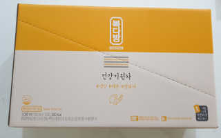 자연원 복다방 2종 100ml 10포씩 — 5점을 준 리뷰어가 2018년 12월 올린 사용 사진