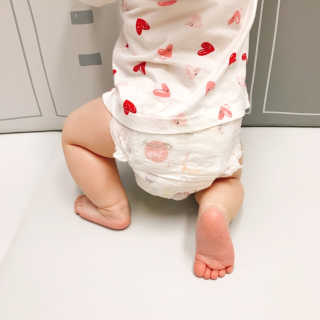 보솜이 액션핏 팬티형 — 3.5점을 준 리뷰어가 2019년 4월 올린 사용 사진