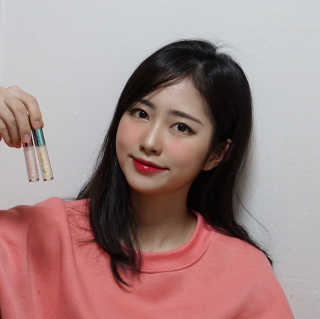 [블랙루즈] 펄블리 아이 글리터 2종 — 5점을 준 리뷰어가 2019년 1월 올린 사용 사진