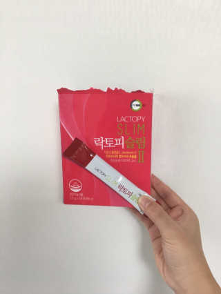 유산균하우스 락토피슬림2 — 5점을 준 리뷰어가 2018년 10월 올린 사용 사진