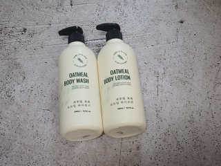 (주)에네스티 내추럴 촉촉  오트밀 바디로션 500ml — 3점을 준 리뷰어가 2019년 10월 올린 사용 사진