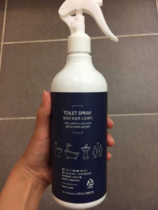 셀로몬 토일렛 스프레이 500ml — 4.17점을 준 리뷰어가 2018년 5월 올린 사용 사진