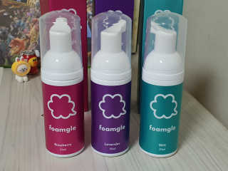 폼글 I foamgle [폼글] 거품가글 50ml 3종 - 민트, 라벤더, 라즈베리 — 5점을 준 리뷰어가 2019년 12월 올린 사용 사진
