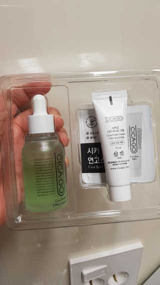 시카고 시카 더블 이펙트 앰플 30ml 기획세트 — 4점을 준 리뷰어가 2018년 8월 올린 사용 사진