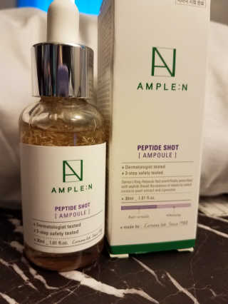 앰플엔 암 페트 펩티드 샷 AMPOULE — 5점을 준 리뷰어가 2019년 6월 올린 사용 사진