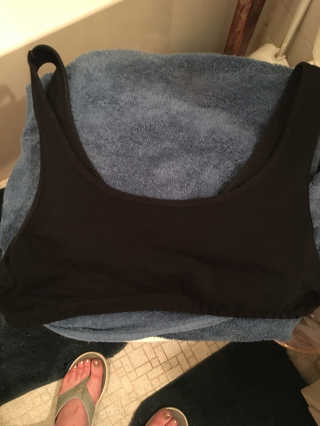 크리비아 Clivia Padded Yoga Sports Bra — 5점을 준 리뷰어가 2018년 5월 올린 사용 사진