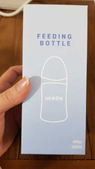 유비맘 PPSU 젖병 노꼭지_200ml_컬러 랜덤 발송 — 4점을 준 리뷰어가 2020년 3월 올린 사용 사진