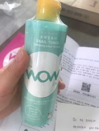 온가족 수분뿜뿜 노랑뚜껑 재주꾼 와우374 스네일토너 — 4점을 준 리뷰어가 2019년 11월 올린 사용 사진