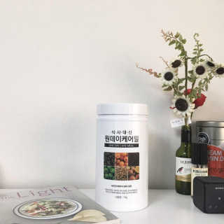 (주)이스터비엔에프 식사대용선식 원데이케어밀 1KG 대용량 — 4점을 준 리뷰어가 2019년 2월 올린 사용 사진