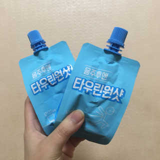 천호식품 숙취해서 헛개원샷, 타우린원샷 술푼너에게 — 4.83점을 준 리뷰어가 2017년 12월 올린 사용 사진