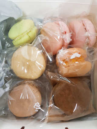 M카롱 반할만큼 달콤한 수제마카롱 — 5점을 준 리뷰어가 2018년 5월 올린 사용 사진