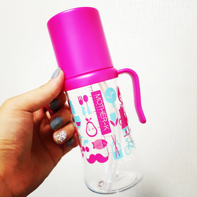 마더케이 빨대컵 300ml 리뷰 사진
