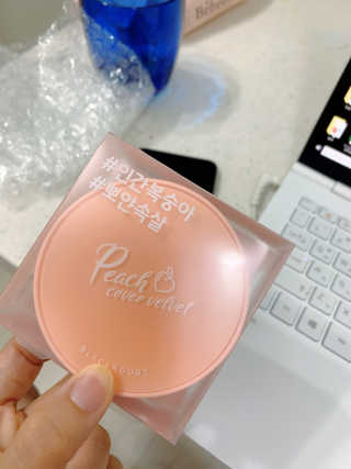 [블랙루즈] 피치 커버 벨벳 쿠션 2종 중 택1 — 4.5점을 준 리뷰어가 2019년 9월 올린 사용 사진