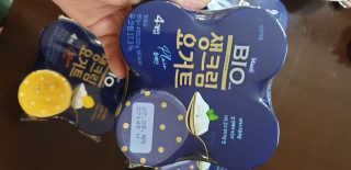 [매일 바이오] 생크림요거트 플레인 12개 + 유자 12개 — 5점을 준 리뷰어가 2019년 6월 올린 사용 사진