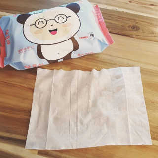 달곰이 물티슈 — 3점을 준 리뷰어가 2017년 5월 올린 사용 사진