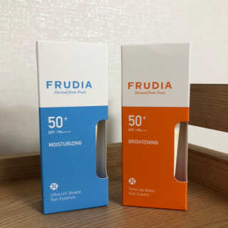 [후르디아] 혼합자차 선 에센스+톤업 선크림 2종 — 3점을 준 리뷰어가 2019년 5월 올린 사용 사진