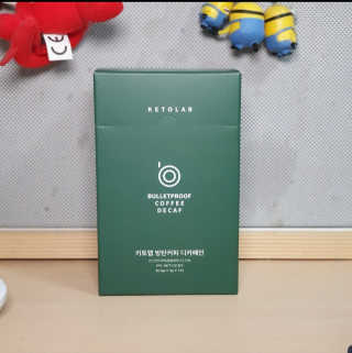 키토랩 방탄커피 디카페인 일주일용 — 5점을 준 리뷰어가 2019년 6월 올린 사용 사진