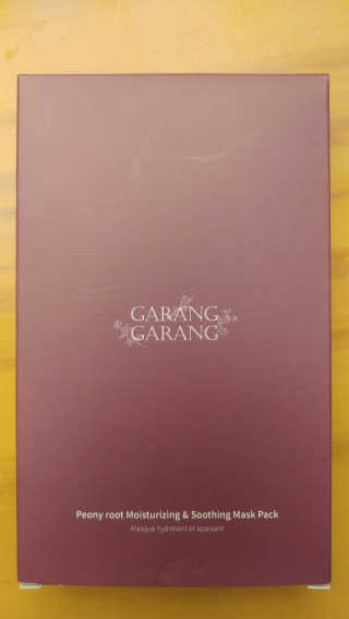 GARANG GARANG 피오니 룻 모이스처라이징 앤 수딩 마스크팩 — 5점을 준 리뷰어가 2019년 8월 올린 사용 사진
