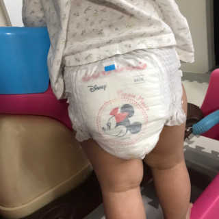 보솜이 베이비케어 팬티형 기저귀 — 4점을 준 리뷰어가 2019년 3월 올린 사용 사진