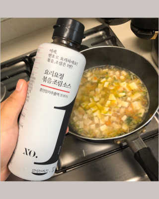 요요랩 요리요정 NO.1 볶음조림소스 420ml — 4점을 준 리뷰어가 2019년 10월 올린 사용 사진