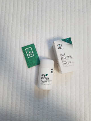 네츄럴굿띵스 퓨어 효모 아연 60일분 — 4.83점을 준 리뷰어가 2018년 7월 올린 사용 사진
