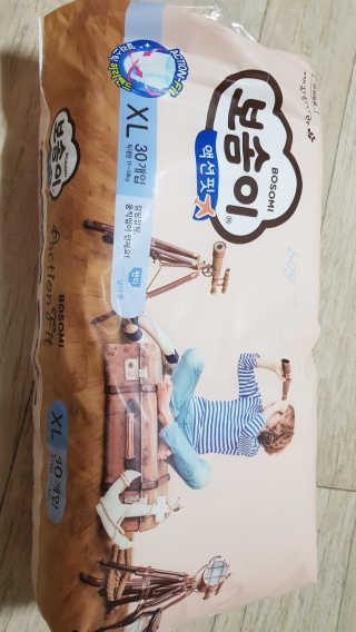 보솜이 액션핏 팬티형 — 5점을 준 리뷰어가 2019년 3월 올린 사용 사진